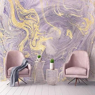 Imagem de Mural papel de parede personalizado moda moderna linha roxa textura foto pintura de parede sala de estar tv sofá arte abstrata luxo decoração de casa 430 cm (L)×300 cm (A)