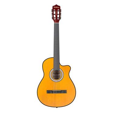 Imagem de Violão Eletro-Acústico Cutway com Tensor de 2 Vias e equalizador gráfico de 3 bandas com afinador embutido. Cordas de Nylon - Âmbar