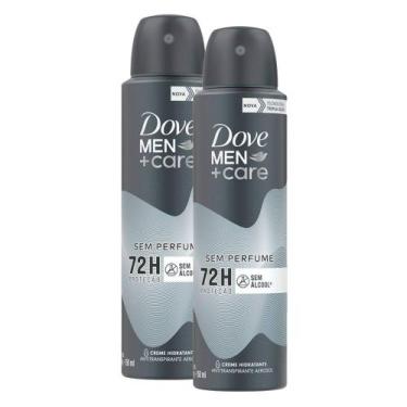 Imagem de Kit 2 Desodorante Dove Men + Care Sem Perfume Aerosol Antitranspirante