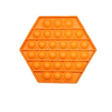 Imagem de Brinquedo Pop It Fidget Toy Anti Stress Dia Das Crianças (Laranja)