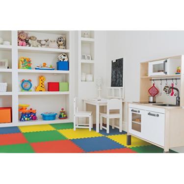 Imagem de Achim Home Furnishings Pisos interligados, 61 cm x 60 cm, multicolorido