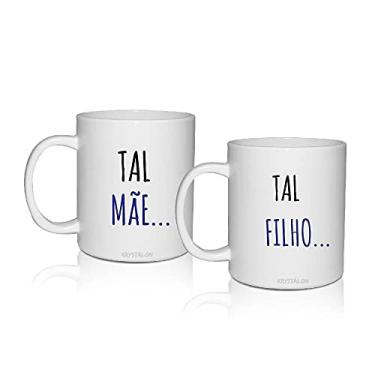 Imagem de Kit 2 Canecas Personalizadas para Dia das Mães - Tal Mãe, Tal Filho.