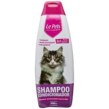 Imagem de Shampoo para Gatos 5X1 500ml Lepets para Gatos