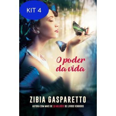 Imagem de Kit 4 Livro O Poder Da Vida Zibia Gasparetto