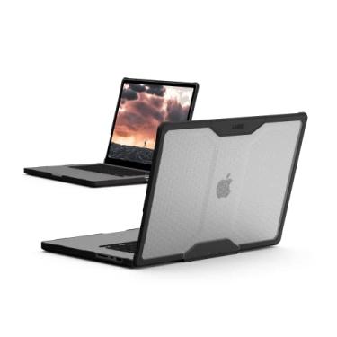 Imagem de URBAN ARMOR GEAR Capa UAG projetada para MacBook Pro de 16 polegadas 2021-2024 M4 M3 Max/Pro (A2991 A3403 A3186) Capa de laptop resistente Lightwieght Touch ID de grau militar Plyo à prova de quedas,