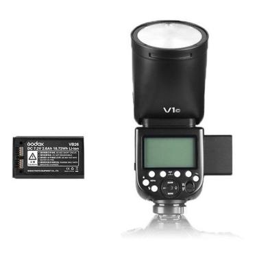 Imagem de Flash Godox V1 Para Nikon Com Bateria ( Ttl/Hss )