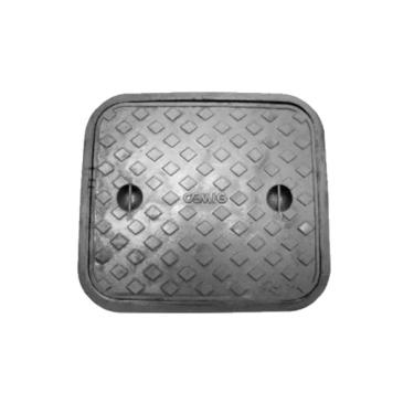 Imagem de Tampa Tampão De Chão Zcp Simples De Ferro Fundido 71X82Cm