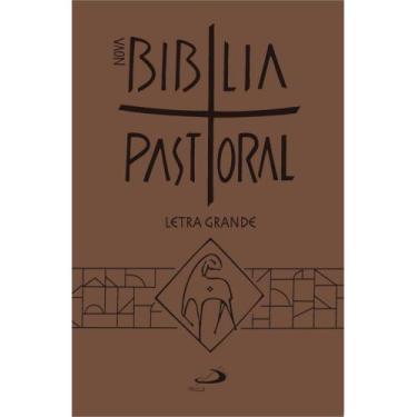 Imagem de Nova Bíblia Pastoral - Letra Grande - Marrom Com Zíper - Paulus