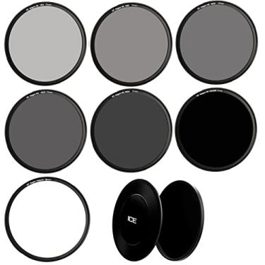 Imagem de ICE Magco 77 mm ND Stack Cap Set Slim 6 Filtros ND4 ND8 ND16 ND32 ND64 ND1000 Magnetic MC Optical Glass Incl Adapter 77