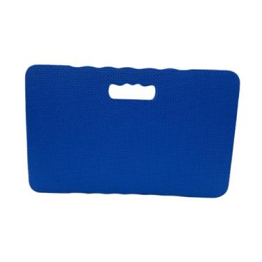 Imagem de Baoblaze Joelheira grossa de jardinagem, joelheira versátil com alça embutida, material eva à prova d'água para reparo de instalação doméstica, leve, 400g Azul 46x28x4cm