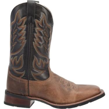 Imagem de Laredo Bota masculina Western Chocolate, 39, Marrom, 7.5