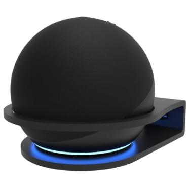 Imagem de Suporte Stand de Parede Preto Compatível com Alexa Echo Dot 4ª e 5ª Geração e Echo Pop - ARTBOX3D