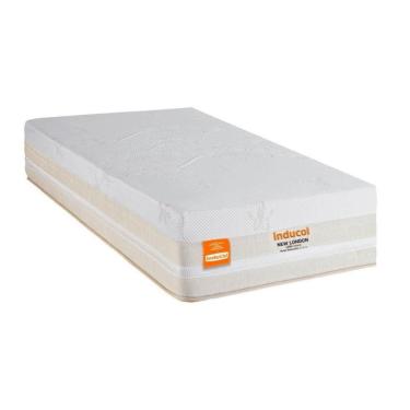 Imagem de Colchão Solteirão New London 96x203cm Molas Ensacadas Inducol CR444B