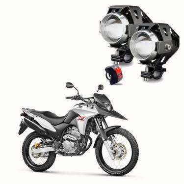 Imagem de Kit Led Farol Milha Moto Honda XRE 300 ABS 2017 2018 2019  U5 - Series
