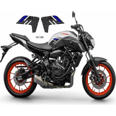 Imagem de Adesivo Protetor Lateral Tanque Yamaha MT 07 Kit 08 - Resitank