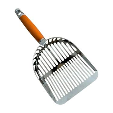 Imagem de IEUDNS Cat Sand Scooper Cat Litter Scoop aço Inoxidável Peneira Ferramenta de Limpeza Scooper Pet Cleaning Scooper para Pets Supplies