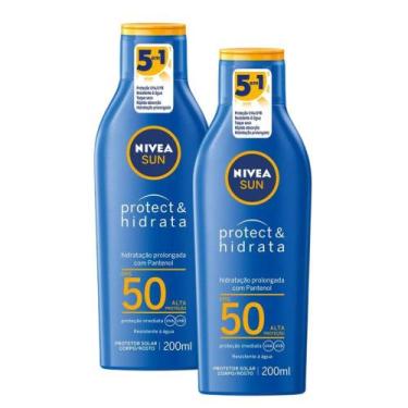 Imagem de Kit 2 Protetor Solar Nivea Sun Protect & Hidrata FPS 50 200ml