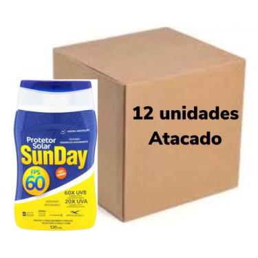 Imagem de Kit 12 Protetor Solar Sunday Fps 60 Com 120ml