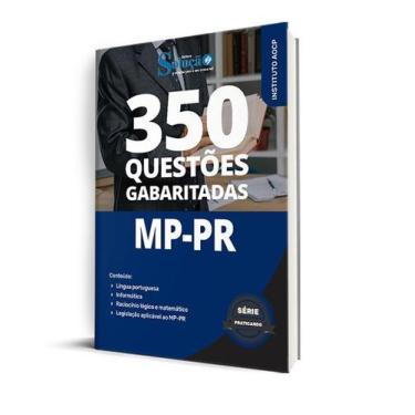 Imagem de Caderno de Questões MP-PR - Comum aos Cargos - 350 Questões Gabaritada