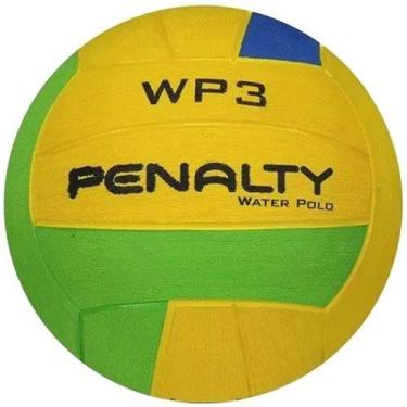 Imagem de Bola De Polo Aquático WP3 Masculino Polo Water VIII Penalty, Amarelo, 