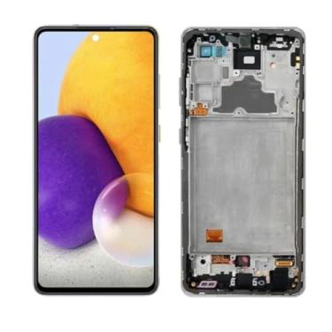 Imagem de Tela Display Lcd Touch Screen Frontal Para A72 Ori Com Aro