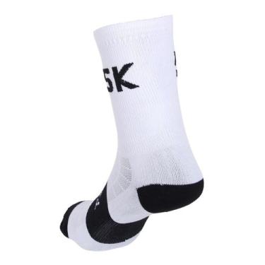 Imagem de Meia de Ciclismo Mtb Speed Corrida - K - T-Socks, 38 ao 43, 5K, Branco