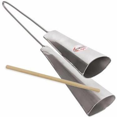 Imagem de Agogô Duplo Grande Contemporânea Light 01LT Cinza 2 Sinos - Contempora