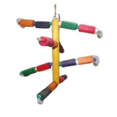 Imagem de Balanço Catraca Colorido - Tipo Luxo - Pinguim-Artesanatos