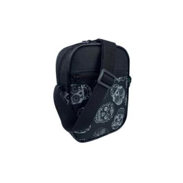 Imagem de Shoulder Bag Mini Bolsa Tiracolo Necessaire Pochete Art Mania Caveira