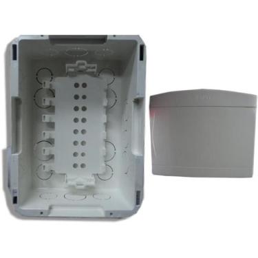 Imagem de Quadro Distribuição TIGRE PVC Embutir S/Barramento 12e16 disjuntores