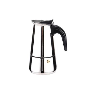 Imagem de Home Basics Máquina de café expresso de aço inoxidável EM00248 com 2 xícaras