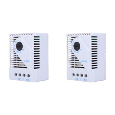 Imagem de 2 Unidades MFR012 Mecânico Controlador de Umidade Ventilador Higrostato Aquecedor para Ajustador de Umidade de Gabinete de TV