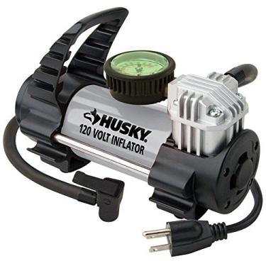 Imagem de Husky Bomba de pneu de ar elétrico 120 V Inflator Sport Auto Bike Car Truck Compressor by Husky