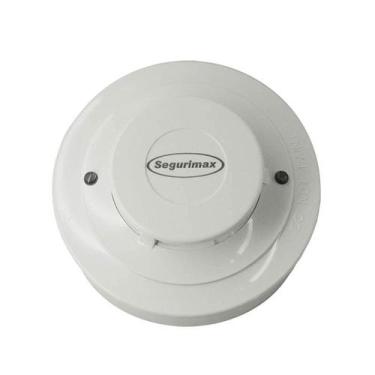 Imagem de Detector De Temperatura Endereçável Compact Segurimax, Branco