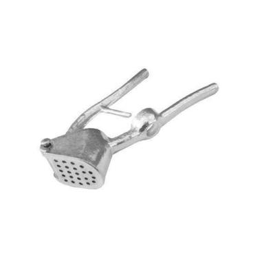 Imagem de Espremedor de Alho de Aluminio Pequeno 2 em 1 13,5cm - Tec Lar