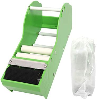 Imagem de WELSTIK Dispensador de fita de papel Kraft gomada ativada por água 7,6 cm verde para envio, caixa e vedação
