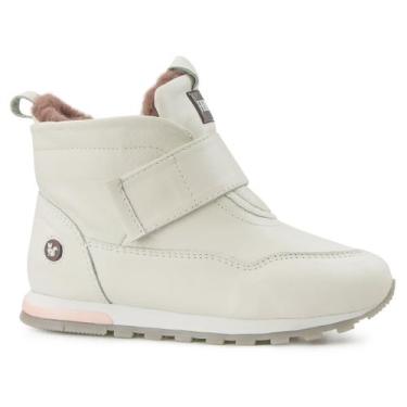 Imagem de Bota feminina Snowy Fasten forrada em lã natural Ref.:23114 - Fiero, O