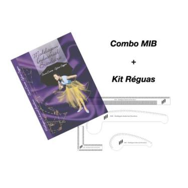 Imagem de Combo Livro Modelagem Industrial Brasileira + Kit Reguas - Original MI