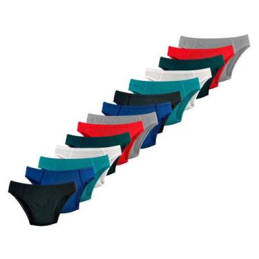 Imagem de Kit 6 Cuecas Menino Infantil Slip Microfibra Variadas Elástico Embutid