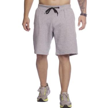 Imagem de Bermudas Masculina Moletom Shorts Academia Fitness B001 - Store P.B fa
