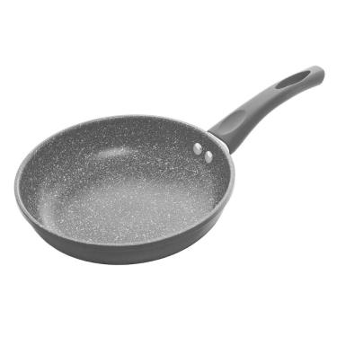 Imagem de Frigideira de Indução em Alumínio com Revestimento Cerâmico Granilite Preta 24cm 5215 -...