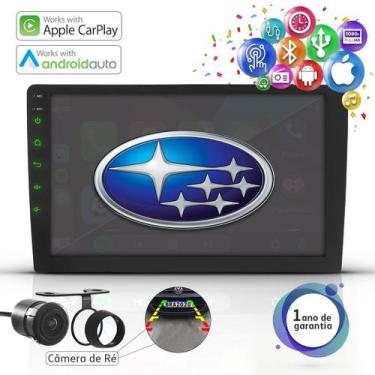 Imagem de Central Multimidia 9 Pol Apple Carplay Android Auto Bt Subaru - First 