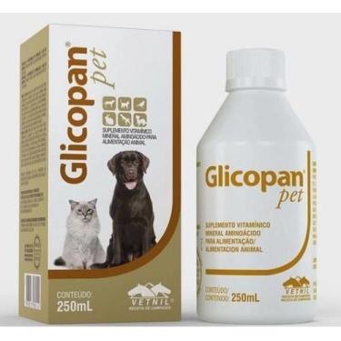 Imagem de Suplemento Vitamínico Vetnil Glicopan Pet Gotas - 250 Ml