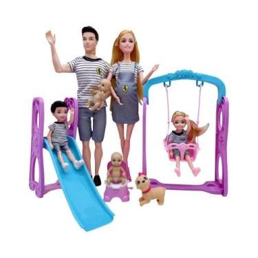 Imagem de Acessórios para Carrinho de Boneca Grávida Barbie - Kit com Presente, 