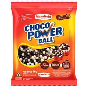 Imagem de Choco Power Ball Médio Sortido 500g - Mavalério - Mavalerio