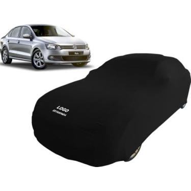 Imagem de Capa De Tecido P/ Proteção De Carros Volkswagen Polo Sedan - Mz, Preta