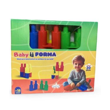 Imagem de Brinquedo De Formas +18 Meses 20 Peças Big Star