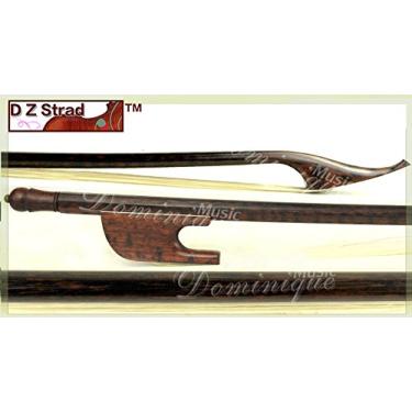Imagem de D Z Strad Arco de violino estilo barroco alemão antigo madeira de cobra tamanho completo 4/4 (tamanho completo - barroco)