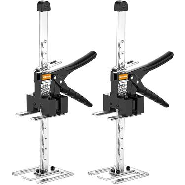 Imagem de RENYINDA Macaco de construção multifuncional para economia de mão de obra, macacos de móveis, para instalação de janelas e portas, móveis de elevação, ferramentas de marcenaria, posicionamento de