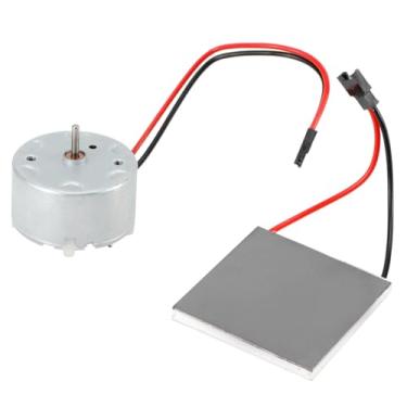 Imagem de Ventilador Movido a Calor, Ventilador de Fogão Ventilador de Lareira Acessórios para Motor de Gerador Elétrico Ventilador de Fogão a Lenha de 40 X 40 Mm para Reparo de Folha de